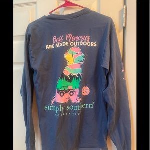 Simply southern long sleeve size medium shirt in good condition